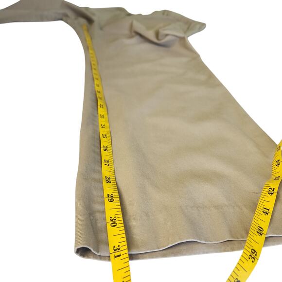 Banana Republic Factory Mens Non Iron Tailored Slim Fit Chino Pants Size 38 X 32 - Picture 13 of 14